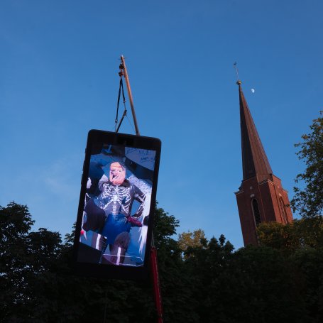 Bilder können auf dem Smartphone gesehen werden